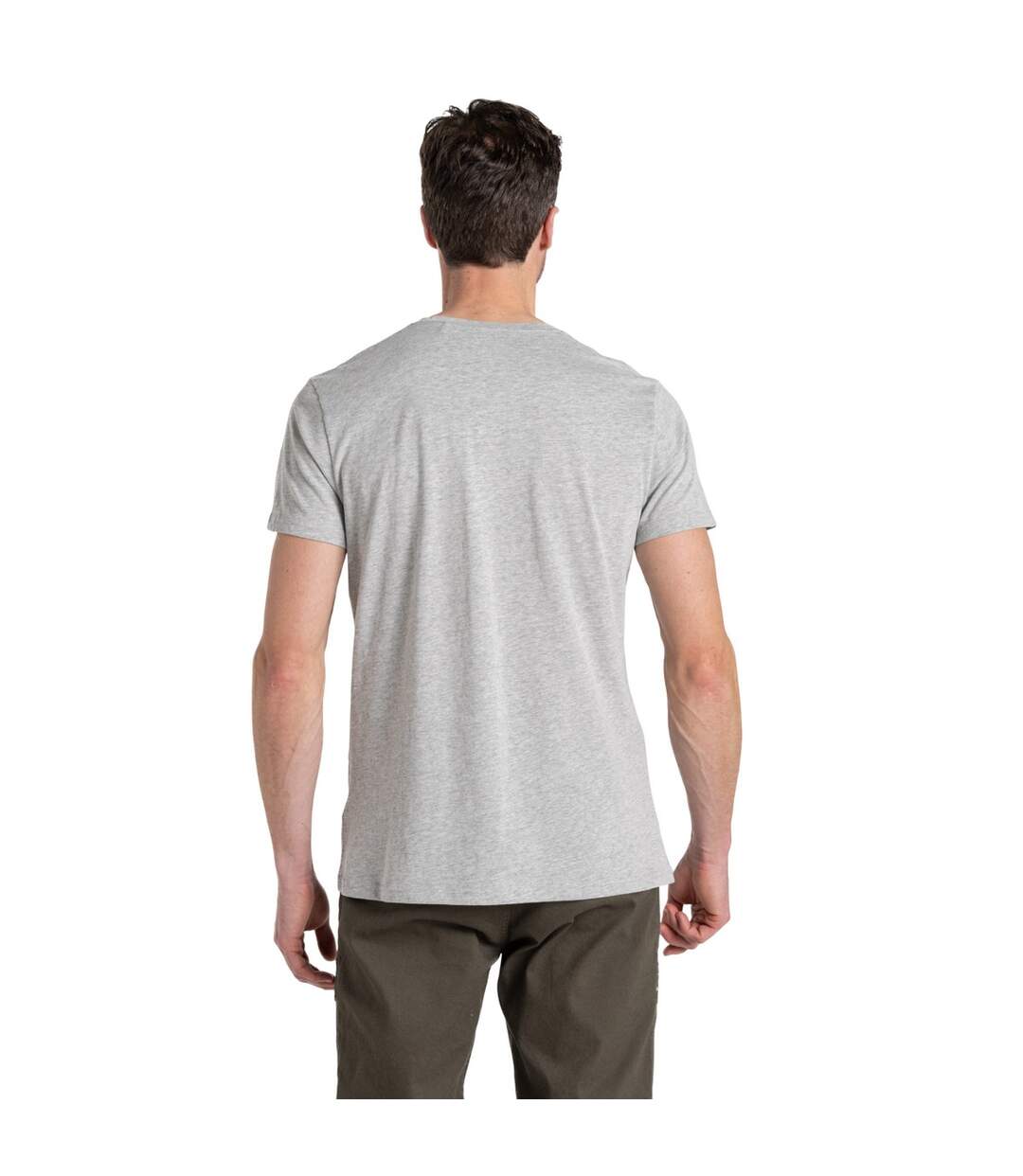 T-shirt lucent homme gris chiné Craghoppers-2