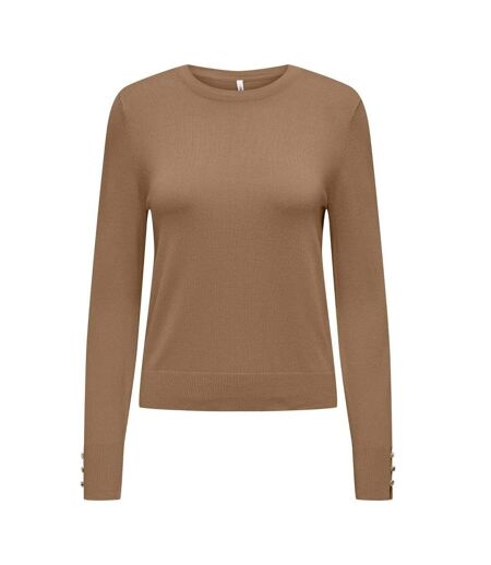 Pull marron femme only minna