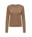Pull marron femme only minna-1