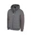 Mens Sartorial Padded Jacket Charcoal Firetrap-3