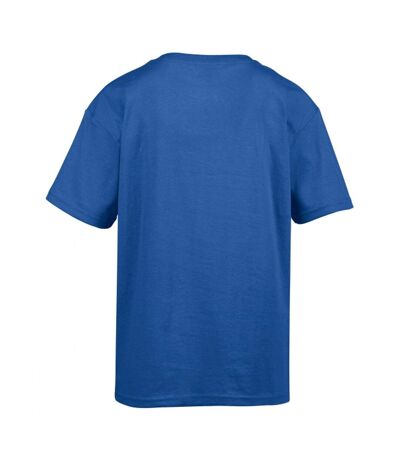 Mens softstyle t-shirt royal blue Gildan