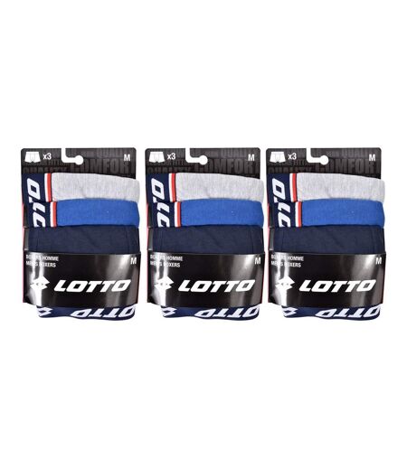 Boxer homme LOTTO - Pack de 9