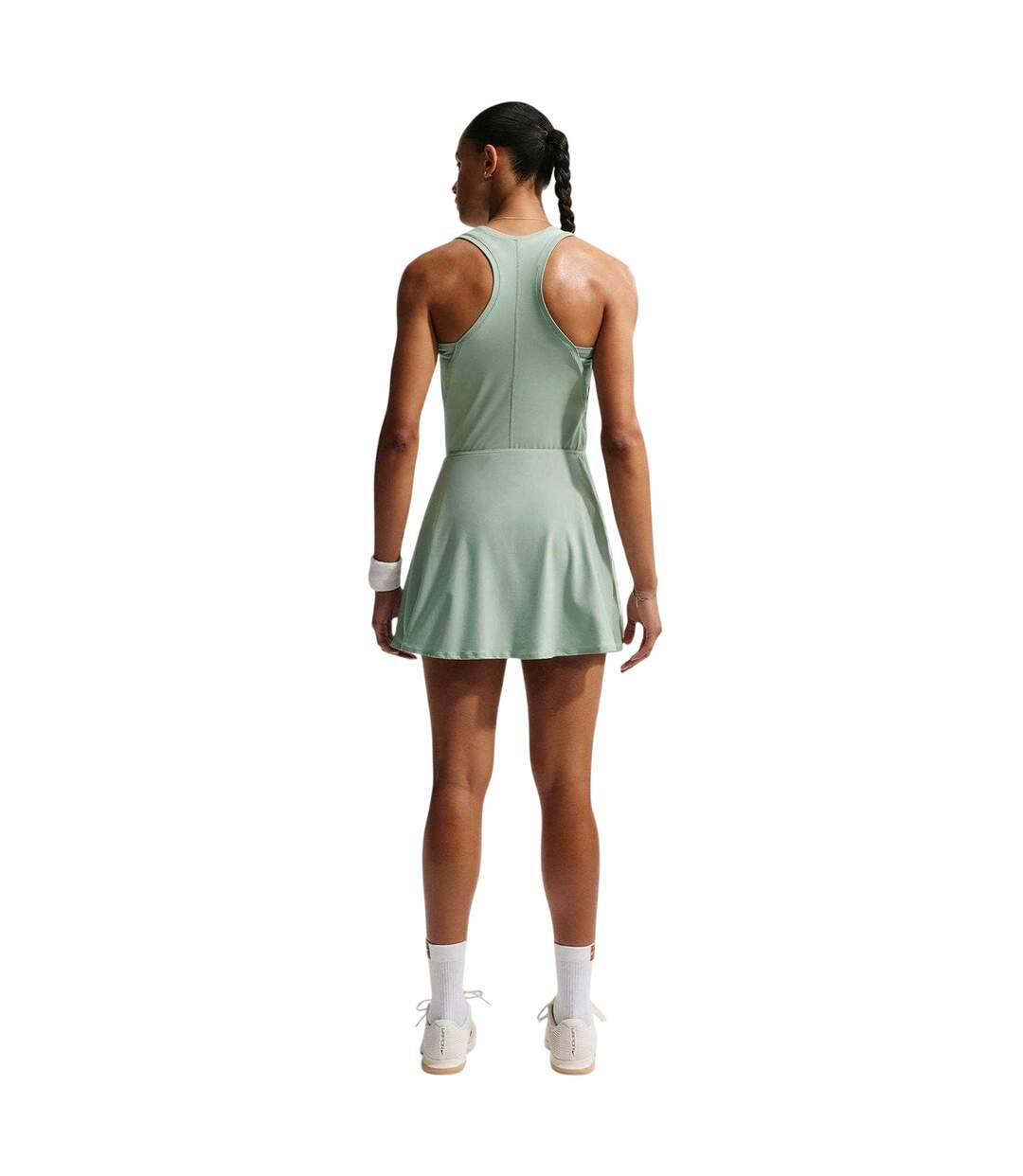 Womens/ladies Victory Tennis Tank Top White Black Nike-2