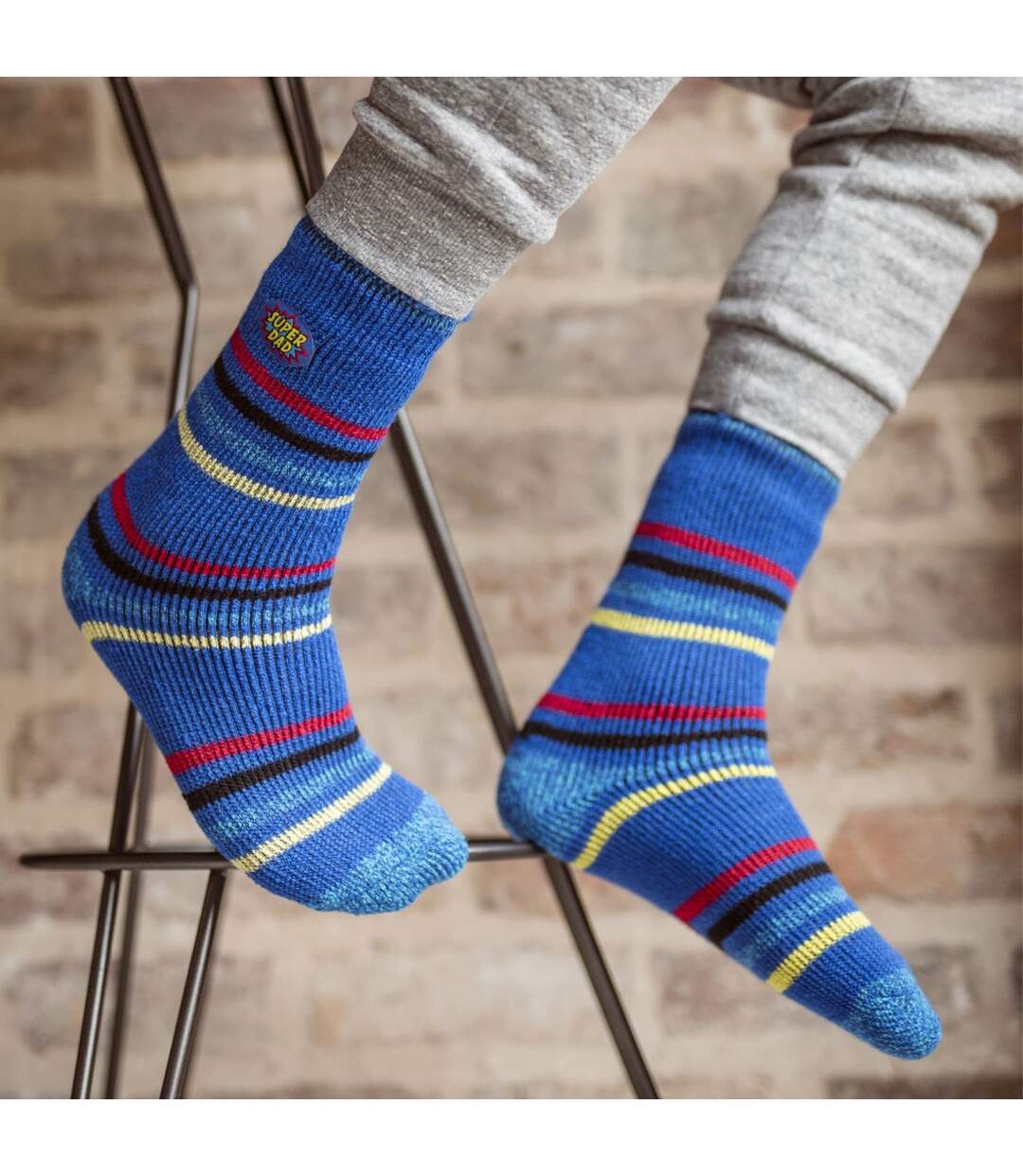 Chaussettes Homme Thermique pour Membre de Famille-4