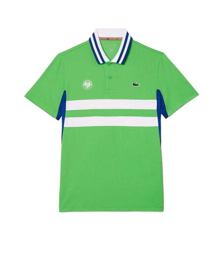 Mens Roland Garro Edition Polo Shirt Green Lacoste