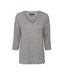 Pull Gris Femme Vero Moda Brianna 3/4 - L