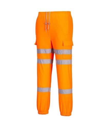 Portwest Mens RT48 Triple Band Sweatpants (Orange) - UTPW938