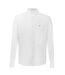 Mens Pique Regular Long-sleeved Shirt White Gant-2