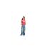 Débardeur New York City Femme Rose Tommy Jeans-1