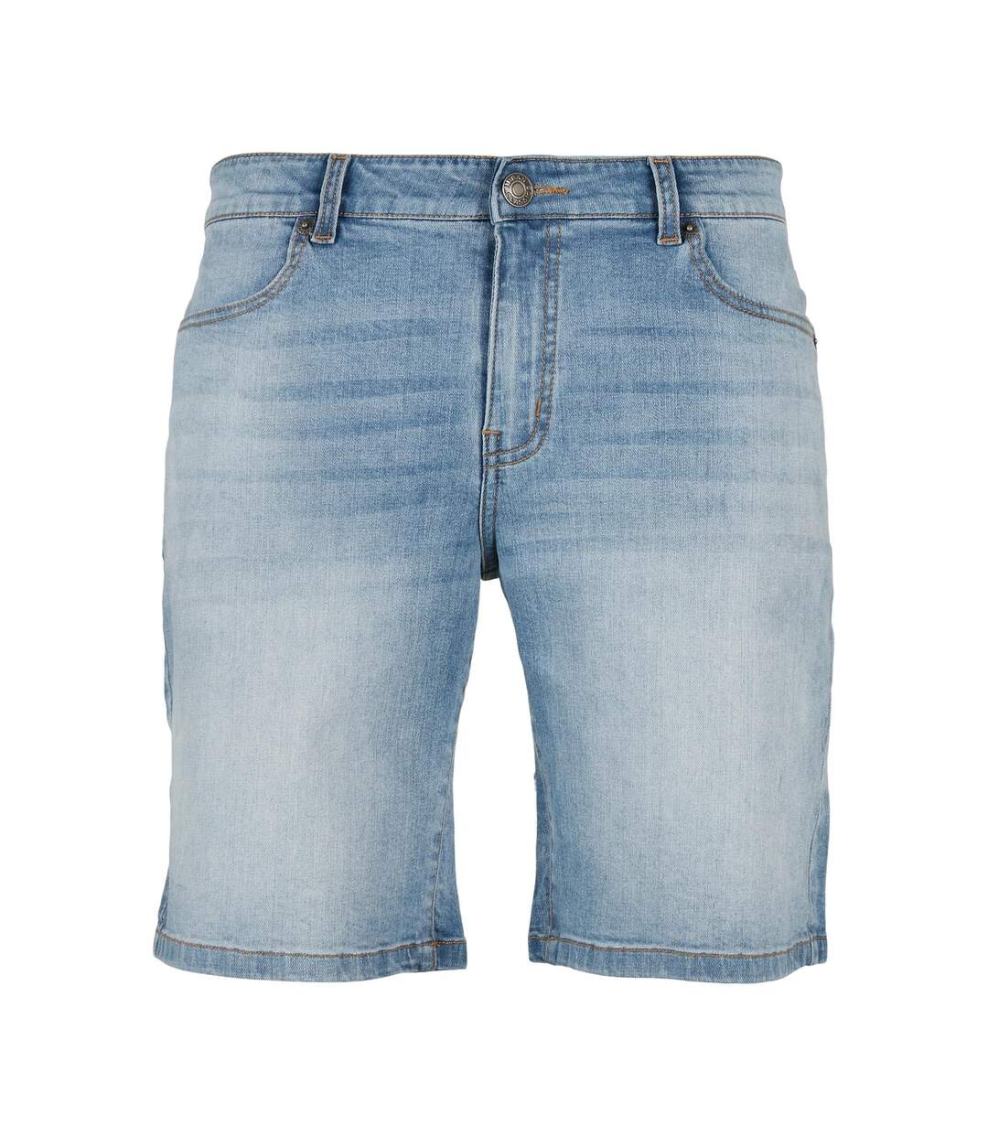 Short En Jean Homme Bleu Pâle Délavé Urban Classics-1