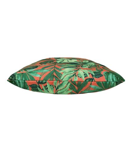 Furn Psychedelic Jungle Print Outdoor Throw Pillow Cover (Coral) (43cm x 43cm)