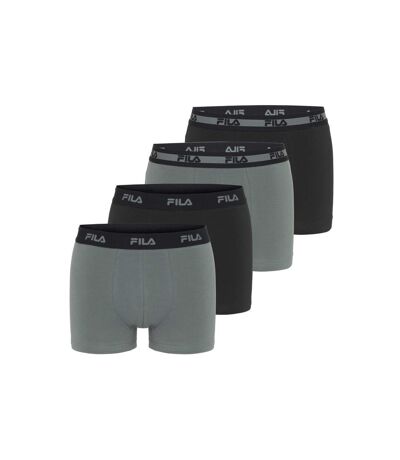 Lot de 4 boxers homme en coton FU5335 et FU5337 Fila
