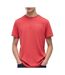 T-shirt rose homme tommy hilfiger tjm slim linear-1