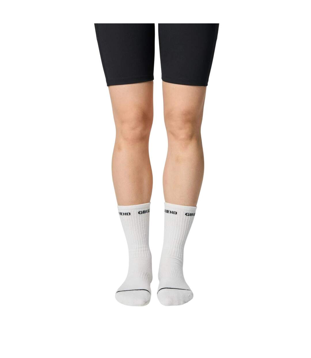 Pack Of 3  Womens/ladies Socks  White Black Girlfriend Collective-2