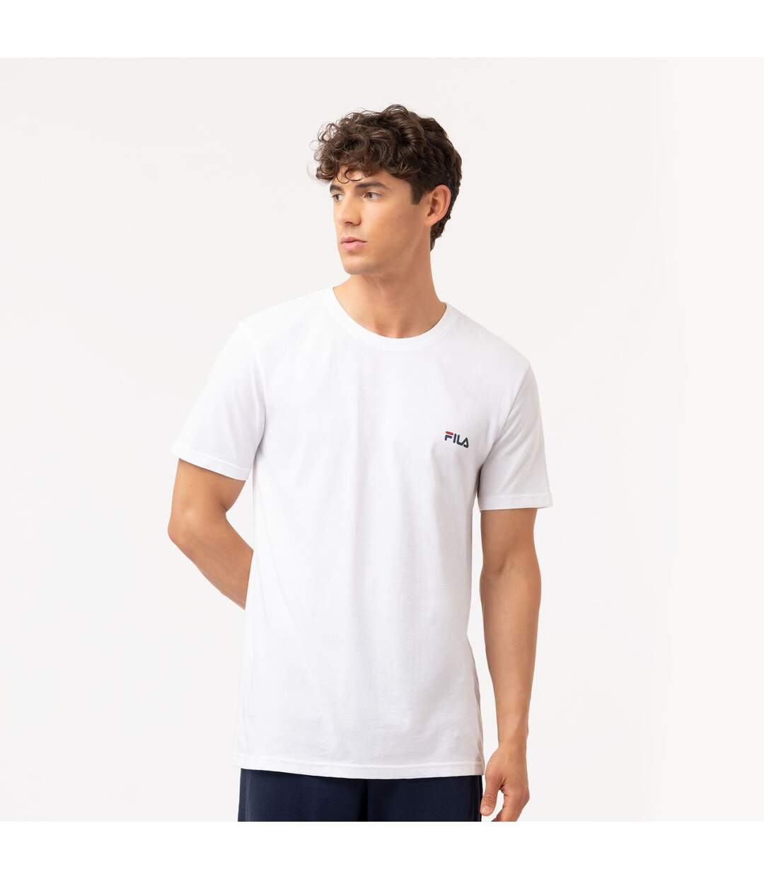 T-shirt homme uni 100% coton Fila Fila-3
