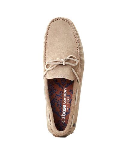 Mens Brooks Driver Suede Boat Shoes Sand Base London