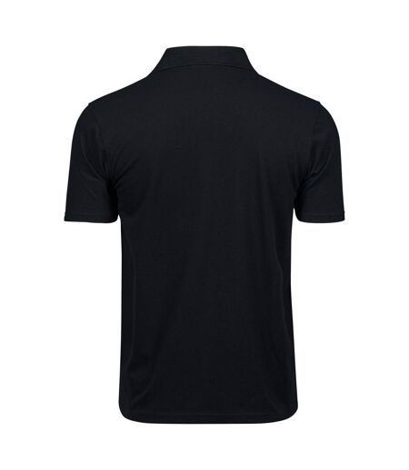 Tee Jays Mens Power Polo Shirt (Black)