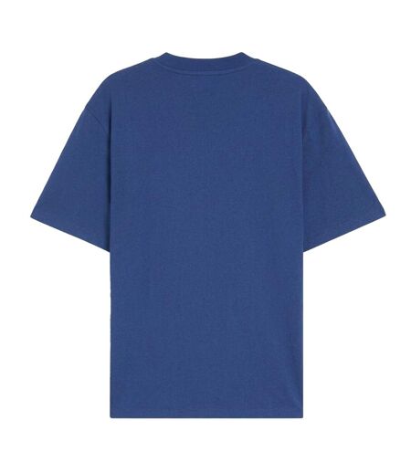 Mens Heavyweight Relaxed Fit T-shirt Medium Blue Hugo Boss