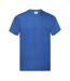 Fruit of the Loom Mens Original T-Shirt (Royal Blue)