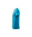 Mens Heavy New T-shirt Bright Blue Malfini-3