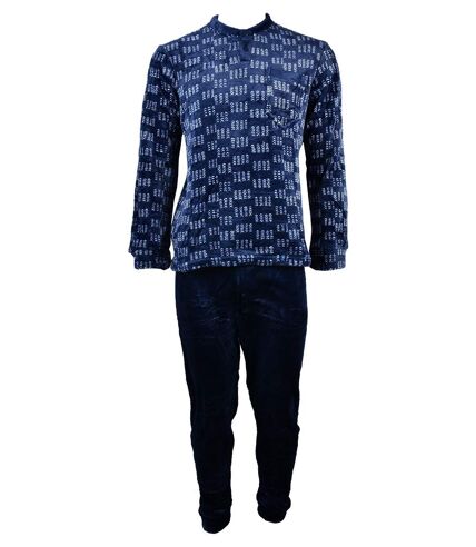 Pyjama Homme POLAIRE ECO 2540 MARINE