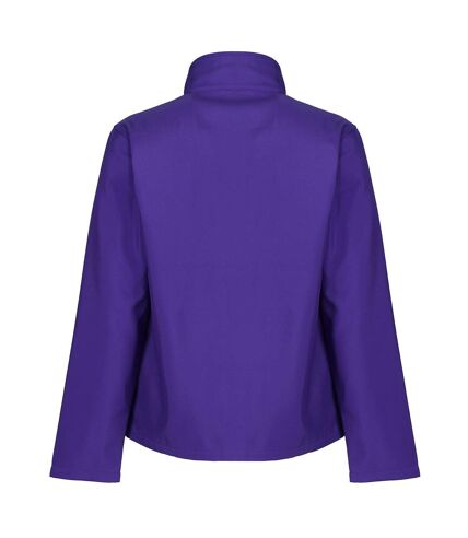 Regatta Mens Ablaze Printable Softshell Jacket (Purple/Black) - UTRG3560