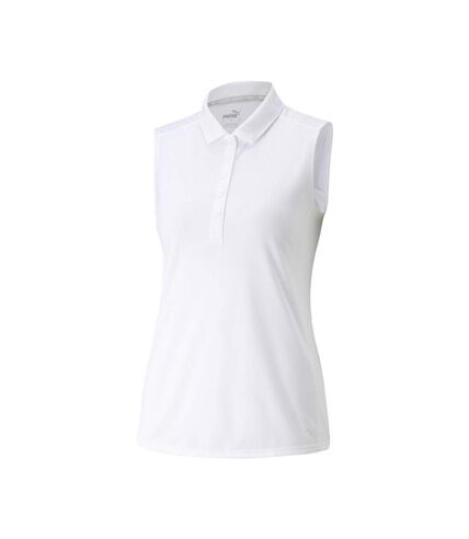 Polo Blanc Femme Puma Gamer - L