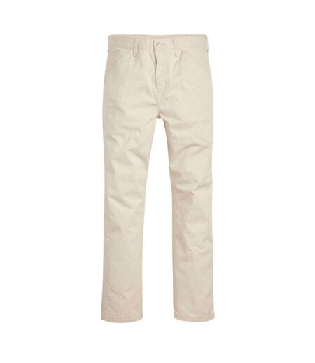 Mens Denim Carpenter Mid Rise Jeans Ecru Levis