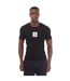 Mens Monogram Logo T-shirt Black Calvin Klein-1