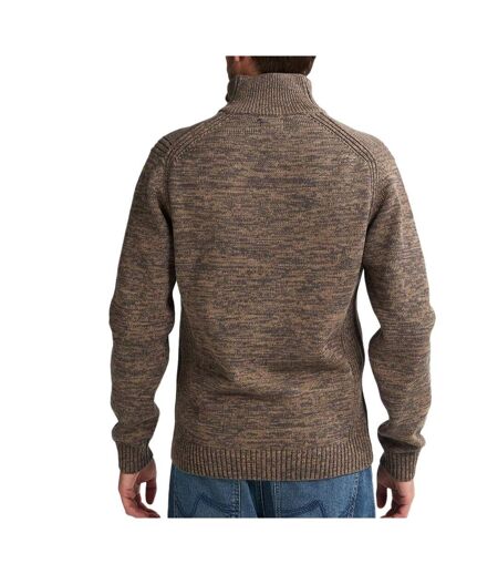 Pull marron homme petrol industries knitwear