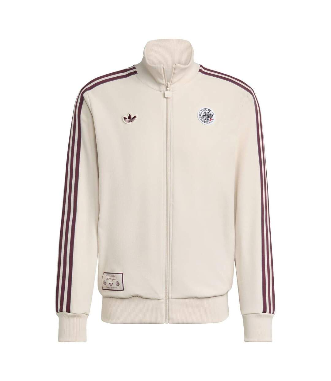 Haut De Survêtement Motif/style Ajax Amsterdam Terrace Icons Homme Blanc Adidas-2