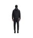 Mens Hadikonos Side Stripe Tapered Joggers Dark Blue Boss-2