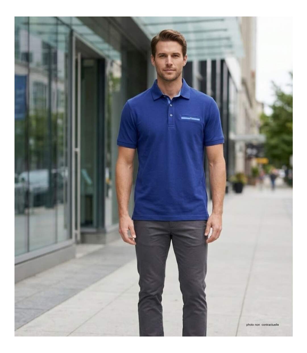 Polo en maille piquée POL3001A-5