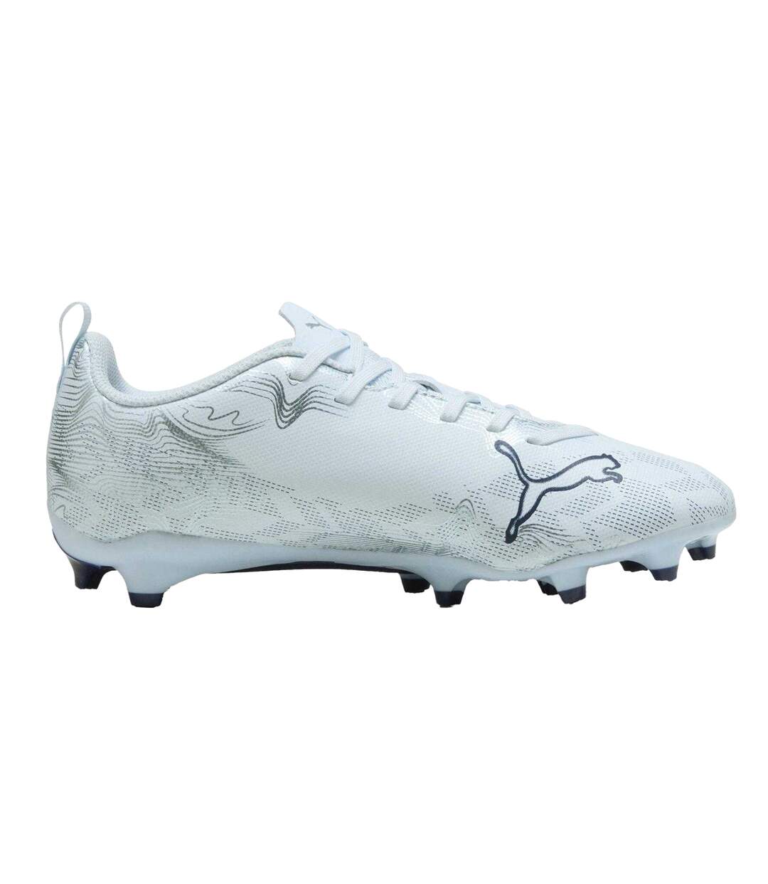Chaussures De Foot Pour Terrain Ferme Ultra Play Enfant Bleu Pâle Puma-1