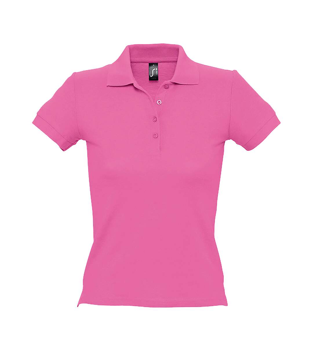 Polo people femme rose SOLS-1