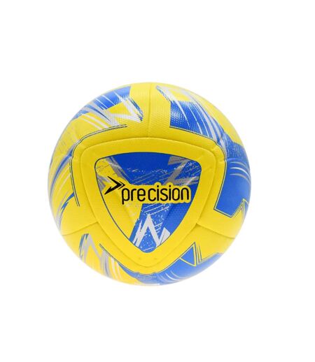 Ballon de foot nueno taille 5 jaune / bleu / argenté / blanc Precision
