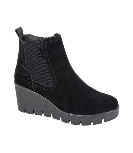 Bottines Amina Femme Noir Cipriata
