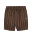 Short marron à rayures homme puma the players lane-1