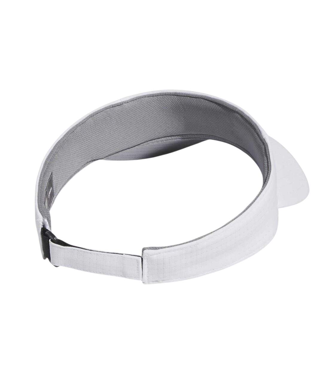 Mens Grid Golf Visor White Adidas-2