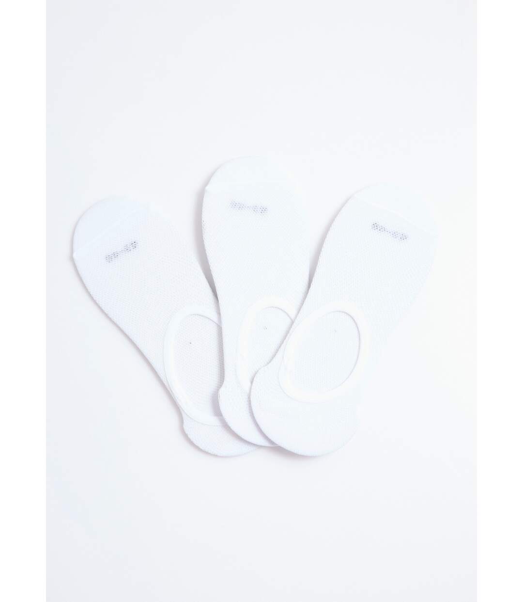 Lot de 3 Socquettes anti-glisse, clair-1