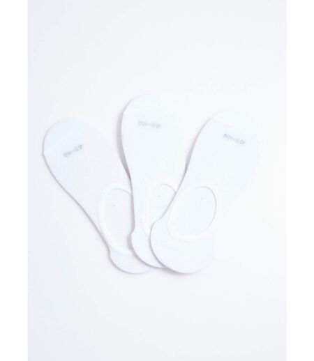 Lot de 3 Socquettes anti-glisse, clair