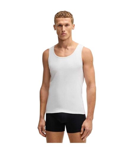 Lot De 3  Débardeurs Homme Blanc Boss