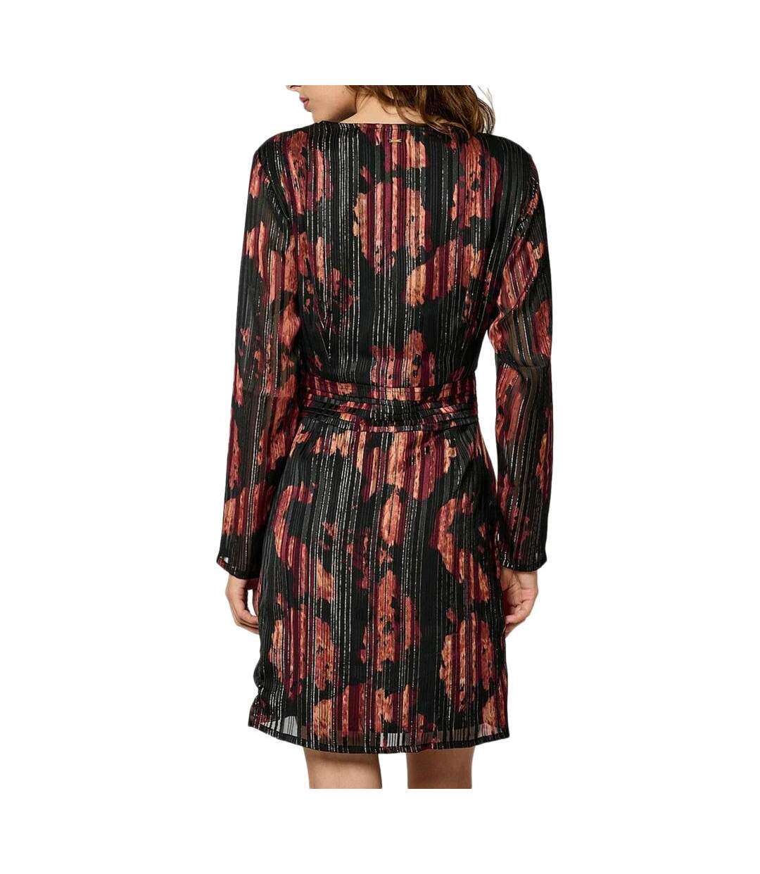 Robe noir/rouge femme kaporal star2-2