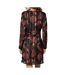 Robe noir/rouge femme kaporal star2-2