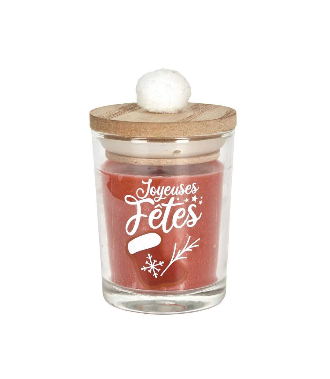 Lot de 2 Bougies Parfumées Joyeuses Fêtes 45g Sapin-2