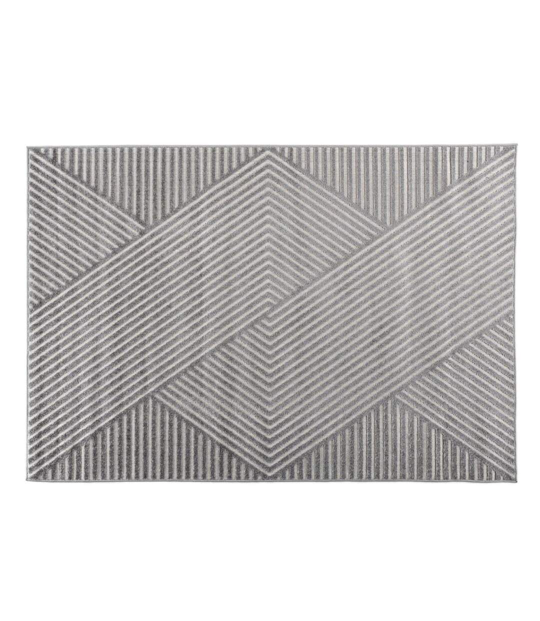 Tapis Déco Aron Solar 200x290cm Gris-1