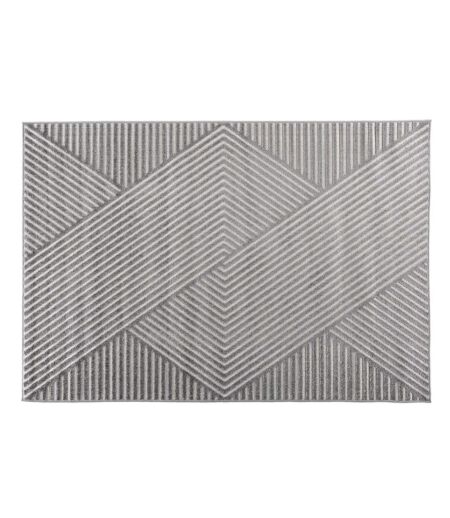 Tapis Déco Aron Solar 200x290cm Gris
