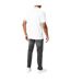 Polo Motif/style Rayure Contrastée Sur Bord Homme Blanc Slazenger-4