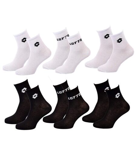 Chaussettes Femme LOTTO Pack de 6 paires QUARTER 1714