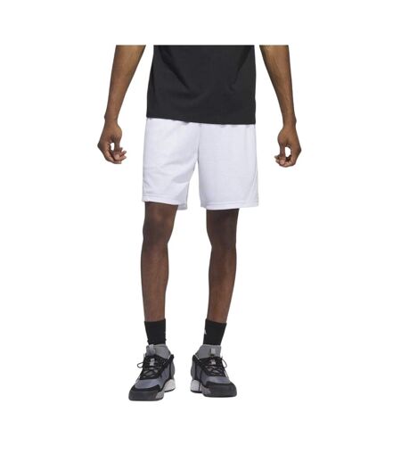 Mens Select Loose Basketball Shorts White Adidas